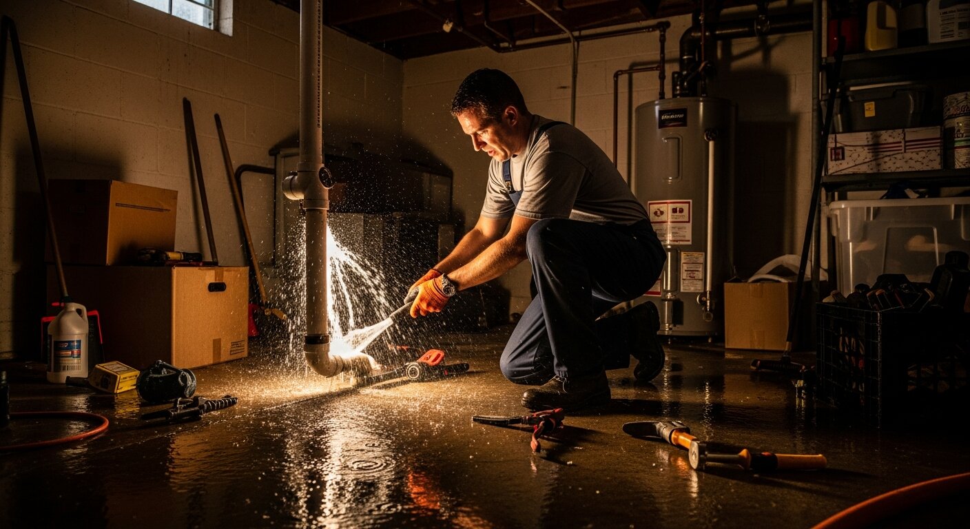 Emergency plumbing repair service in Austin, Texas - available 24/7